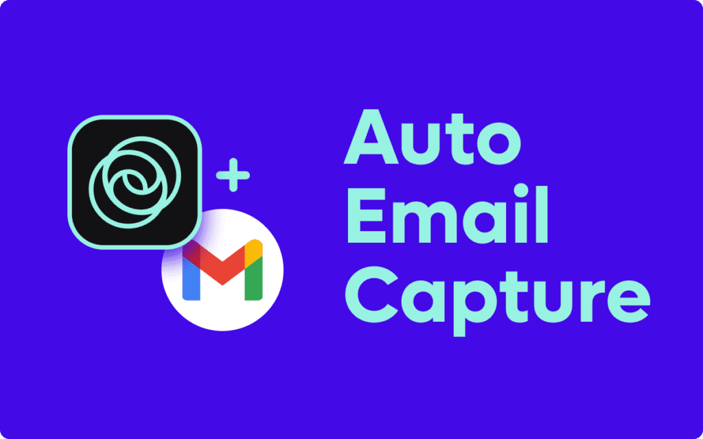 email tasks capture